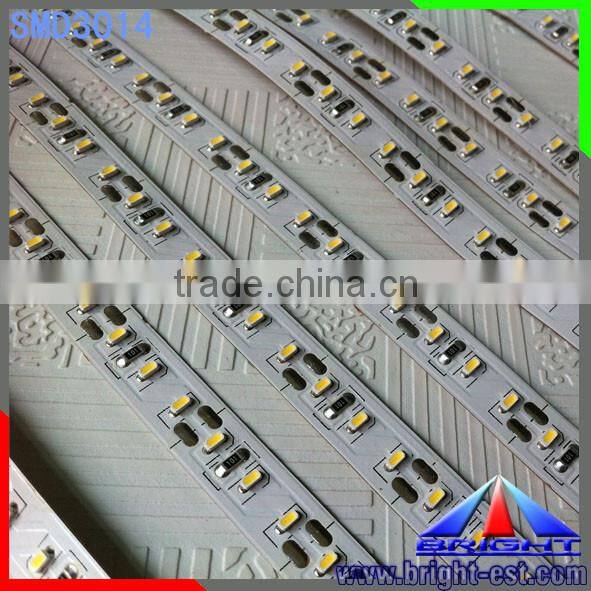 Super brightness narrow led strip 3014; High intensity lights 8mm smd 3014 led strip 12V 120LEDs/m (one sdie view) 10W/M