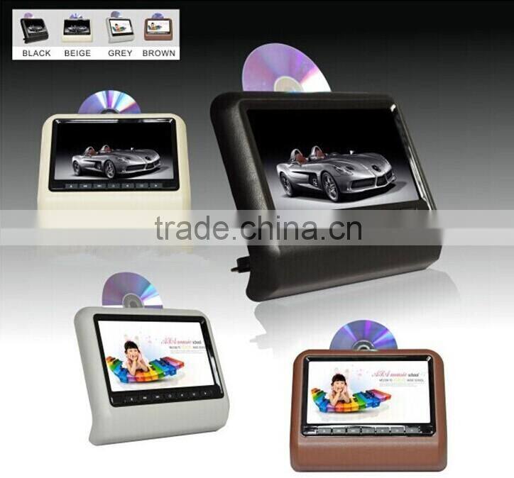 High quality classical good price pioneer headrest car dvd player for bmw e46