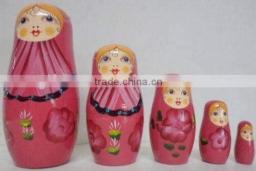 wooden russian doll , wooden nesting doll