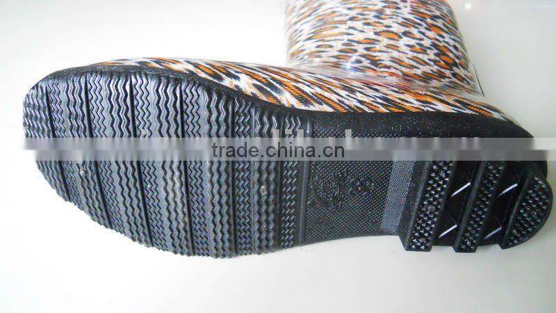 Hot Fashion Leopard Print Rain Boots