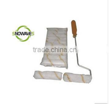 Rough Paint Rollers Cover Brush With Threaded Handle Fits Most Extension Poles