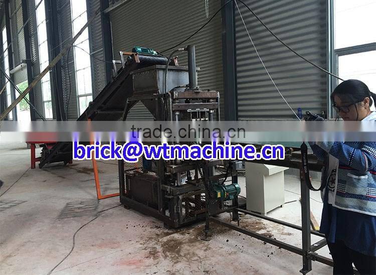 WANTE BRAND WT2-10 clay brick making machine no need burn for sale