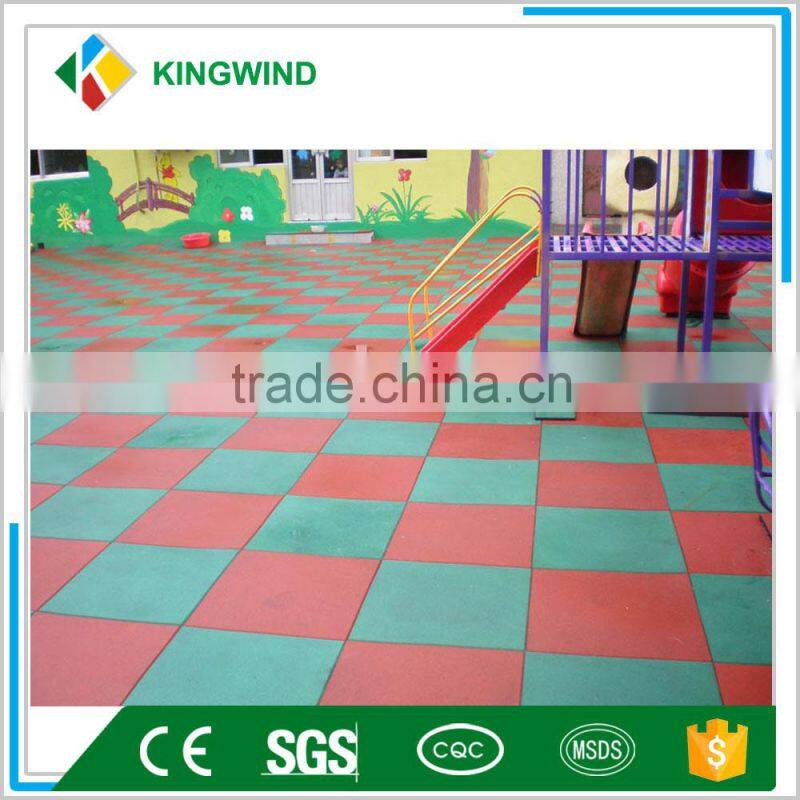 epdm soft surface rubber floor tile /exhibition flooring