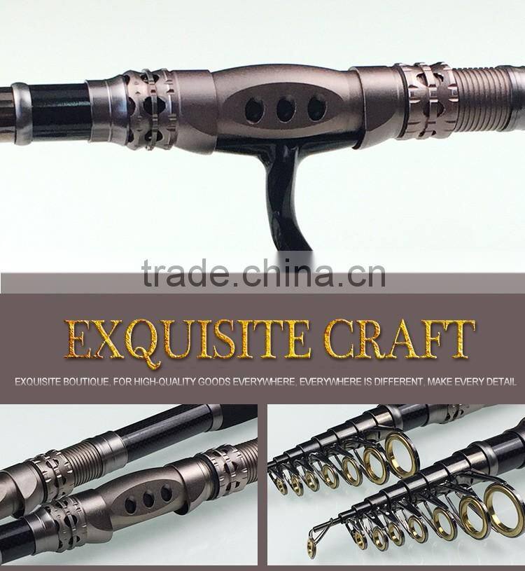 Spin Spinning Rod and Reel Combos Carbon Telescopic Fishing Rod with Reel Combo Sea Saltwater Freshwater Kit Fishing Rod Kit