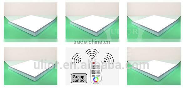 P8-190 Wholesalers internal driver Glare-Free Edge-Lit 23W dimmable and emergency LED Panel Lighting 2ftx2ft Cool White