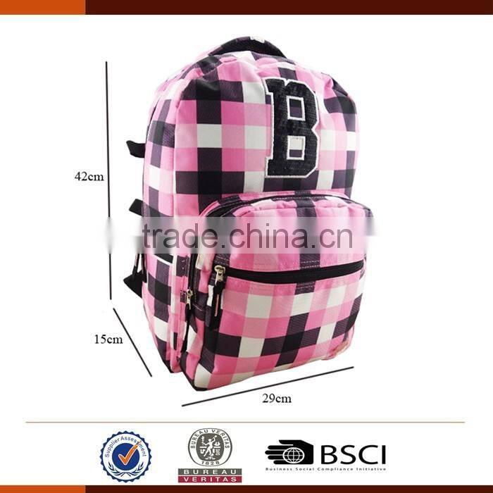 Fashion Nylon Backpack School Bags for Girls