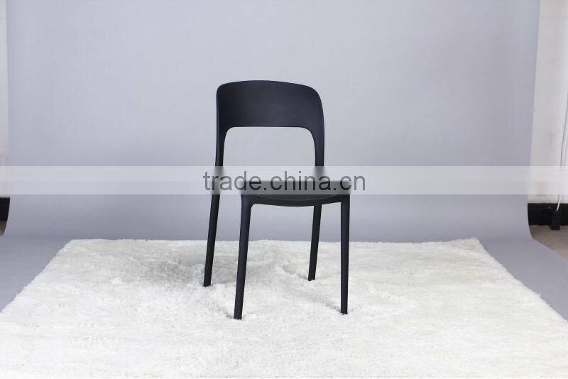 new design padded stackable bright colored outdoor plastic chairs