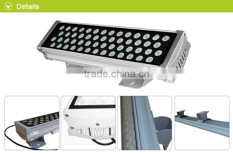 ip65 high lumen dmx rgb led wall washer outdoor 48w dc24v