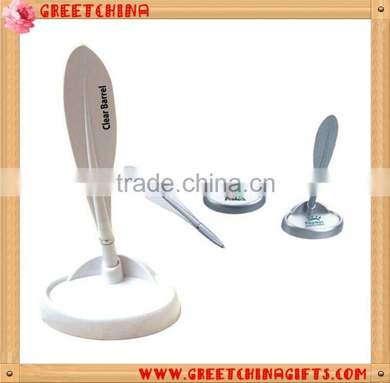 Advertising plastic table ball pen with string
