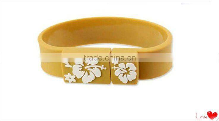 promotional silicon bracelet usb flash drive special USB flash drive