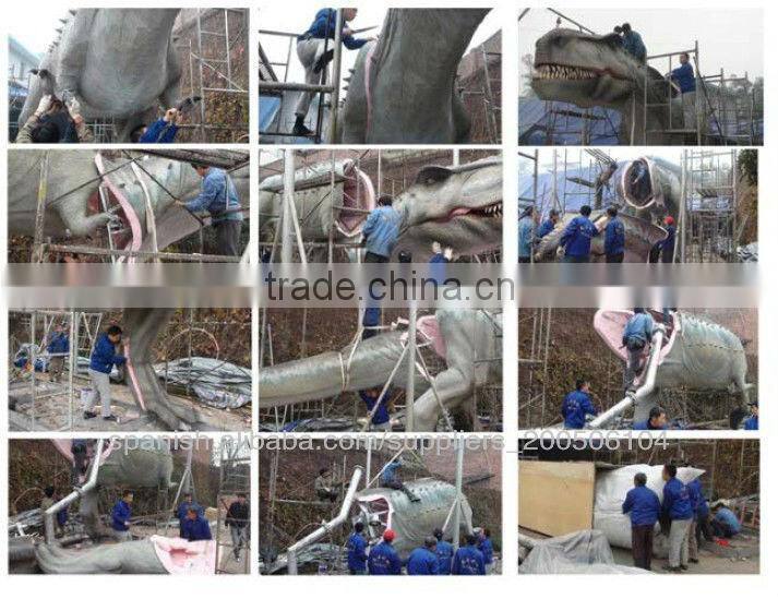 2014 Huge Silicone Rubber Foam Dinosaurs