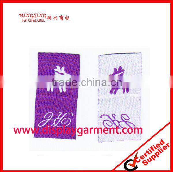custom polyester woven label