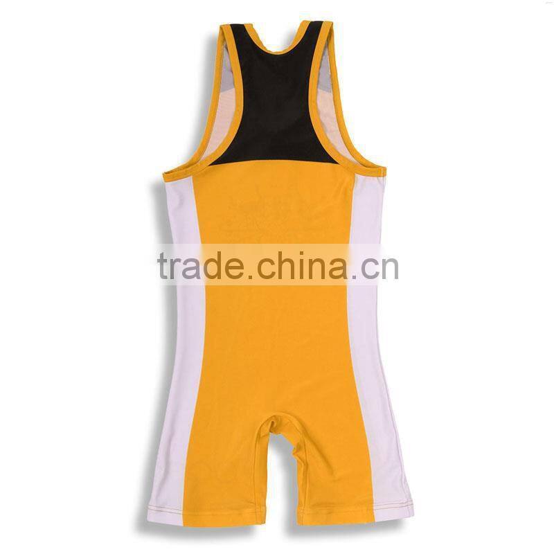 high quality low price customized wrestling singlets