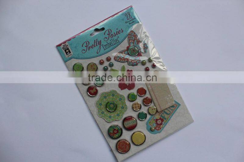 metal scrapbooking brads for decoration,crafts