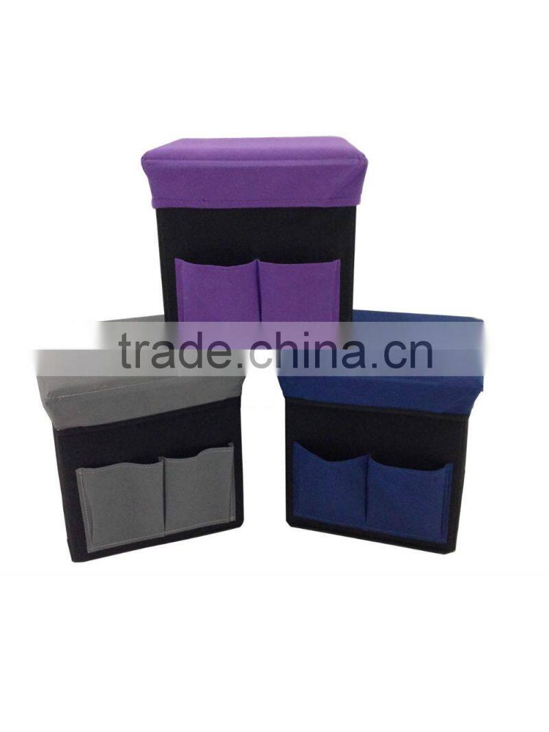 new product collapsible storage box chair