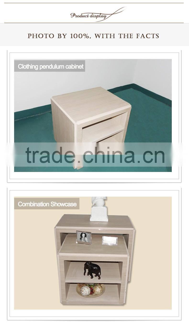 Pop China Factory wholesale New Wood Modern Show table/Garment Show Table