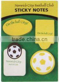 Football sticky notes memo notes