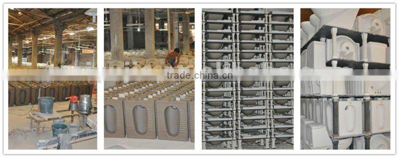 Economic sanitary ware ceramic cheapest price water closet squatting Pan W.C