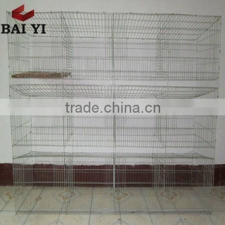 BAIYI Metal Rabbit Cage For Meat Rabbit / Breeding Rabbit / Female Rabbit