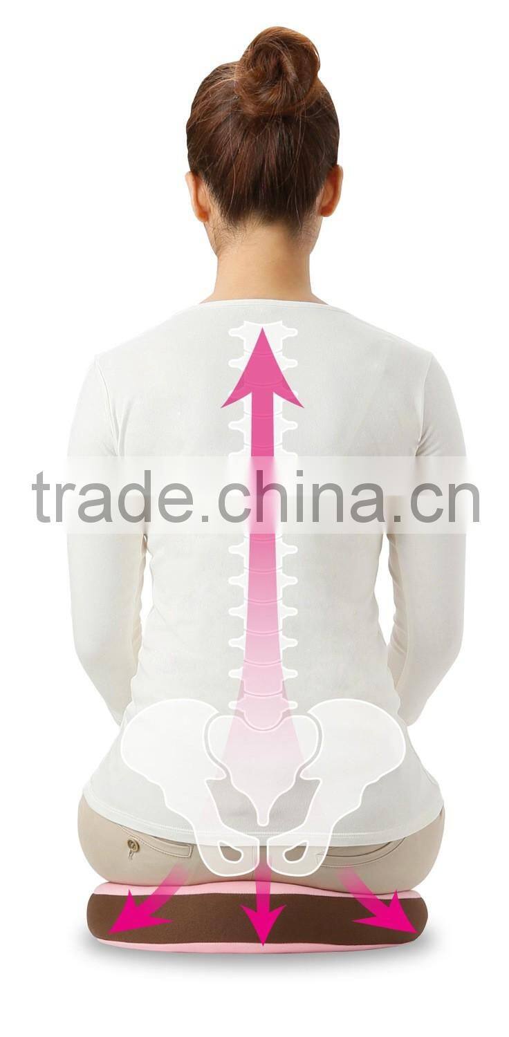 Colorful springy memory foam support cushion for desk work