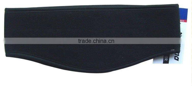 High Quality fashionable red Polar Fleece headband With Customer Logo