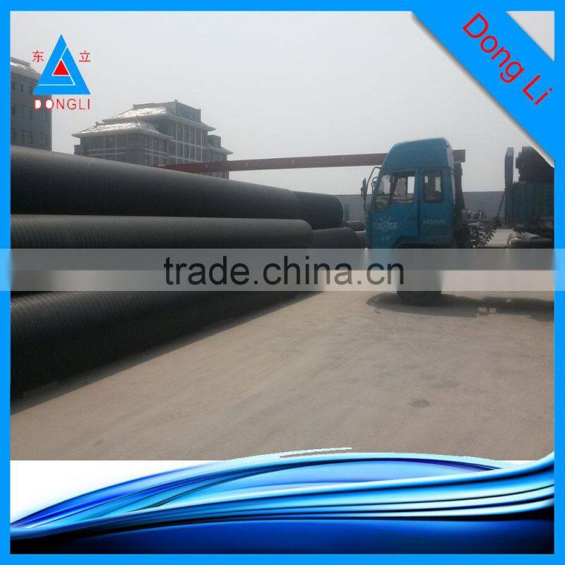 SN8 Socket joint Corrugated HDPE Pipe