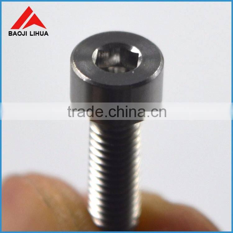 Gr5 titanium screw DIN912/DIN6921 for bicycle and motorcycle