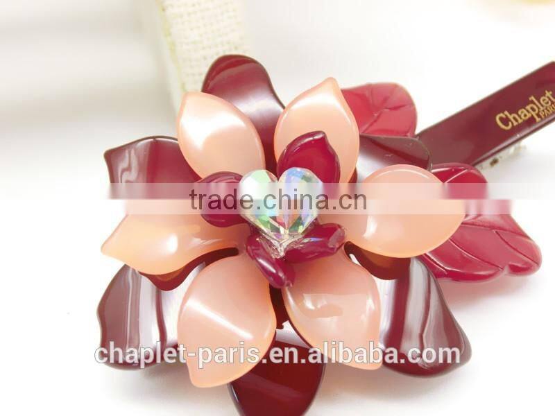 hot sell and new style cellulose acetate hairgrip for women