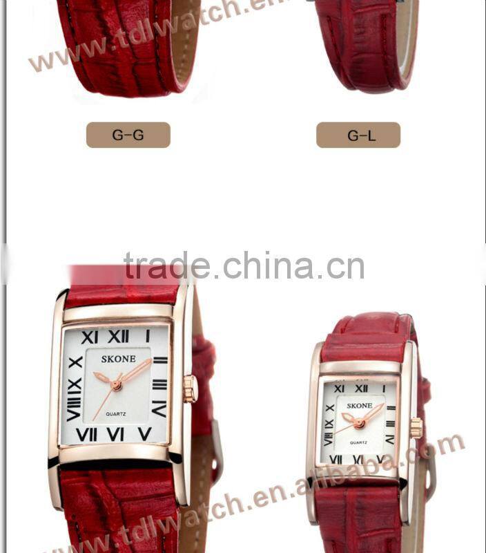 Top Brand SKONE Design Leather Strap Roles Watches Men