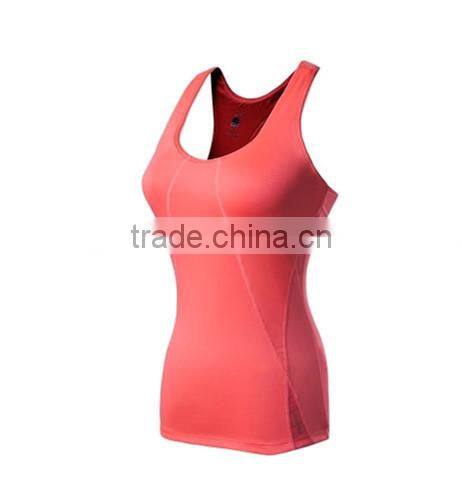 wholesale 2016 ladies's sexy high quality gym tank /sport t-shirts/yoga wear