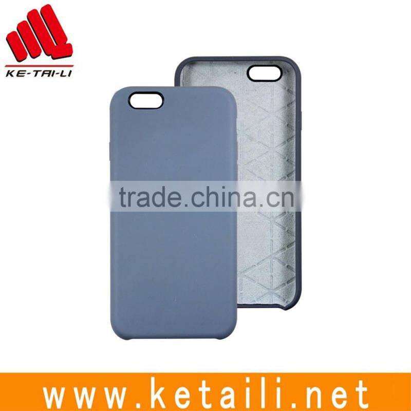 Factory design microfiber PC silicone mobile phone shell