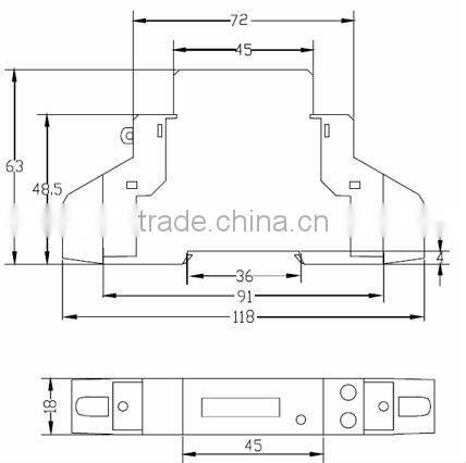 Single phase DIN Rail energy meter (with backlight)