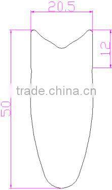 New Carbon Road Wheelset 50mm Tubular/Clincher Road Bike Carbon Tubular Wheels/Rims, UD Matt/Glossy