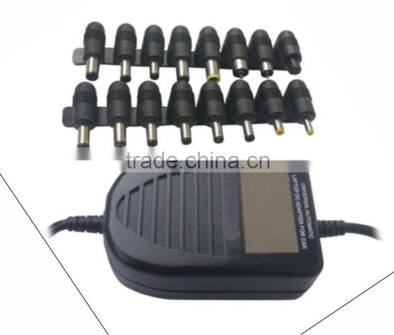 LCD display 90W Automatic Universal notebook Car Adapter