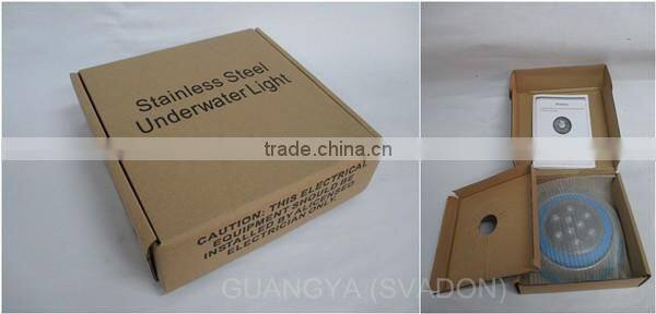 Waterproof led light for swimming pool