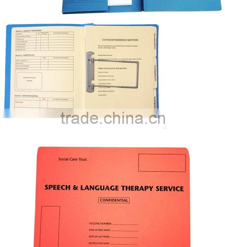 Manila folders clip file