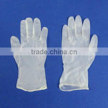 Powder free vinyl supreme exam gloves, vinyl gloves for medical use