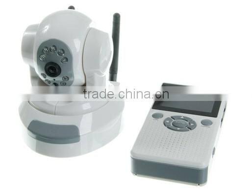 601LD 2.5" LCD Wireless Pan and Tilt Control Baby Monitor with NTSC TV System