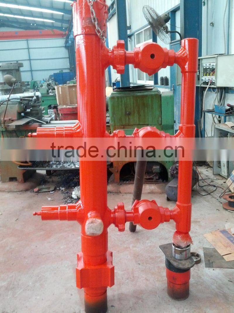 HOT!casing double-plug cementing head