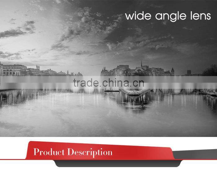 2014 newest Universal mobile phone clip-on lens macro+0.65x wide angle lens for gift accept OEM Shenzhen factory