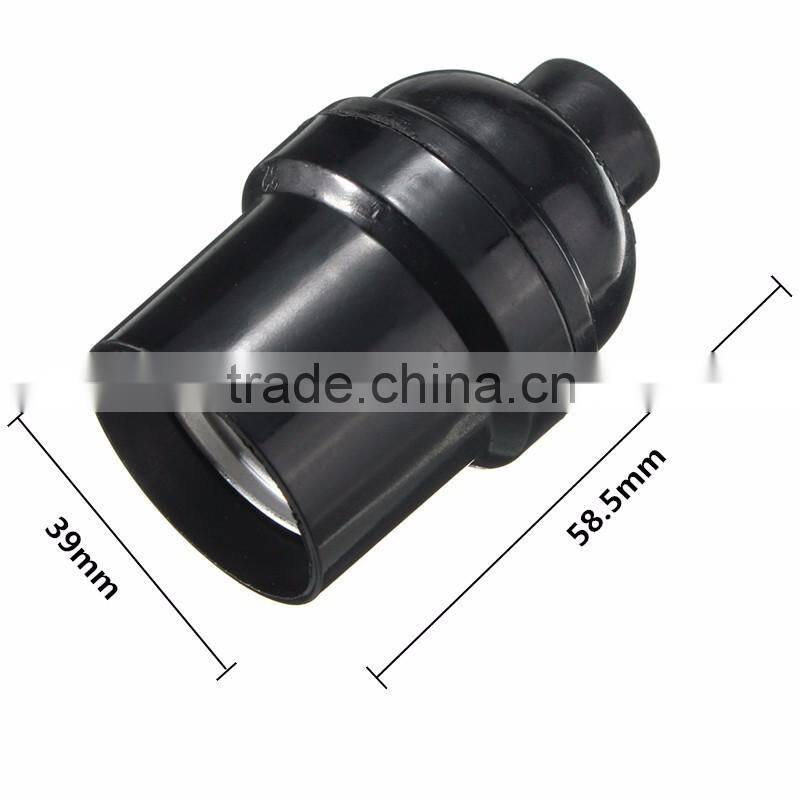 Plastic Vintage Pendant Edison Screw Cap Socket 4A 250W Light Bulb Lamp Holder