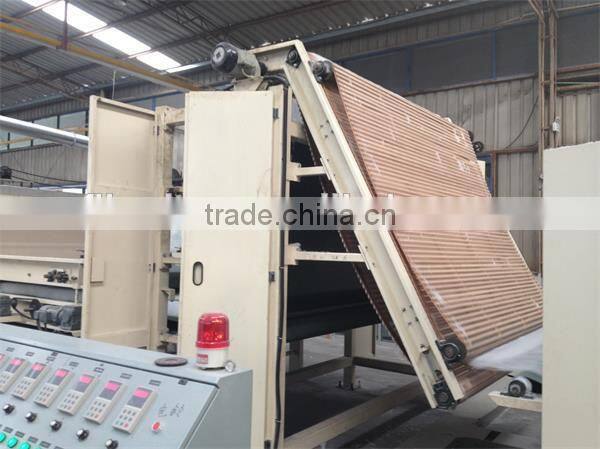 High efficiency fiber cross lapper