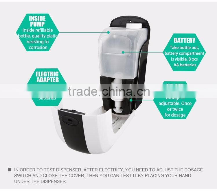 Manufacturer direct selling ABS automatic liquid foam soap dispenser
