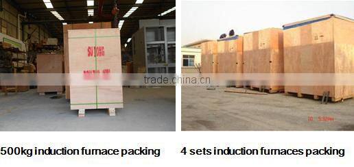 Factory price 150kg Medium frequency electric iron induction melting heating furnace