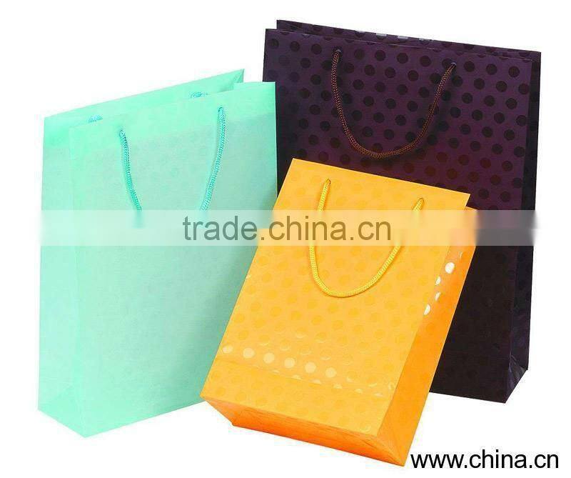 Fashion plastic shopping bag