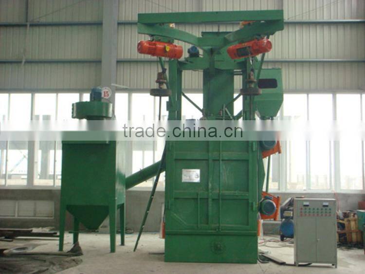 Q376 Lifting hook type shot blasting machine