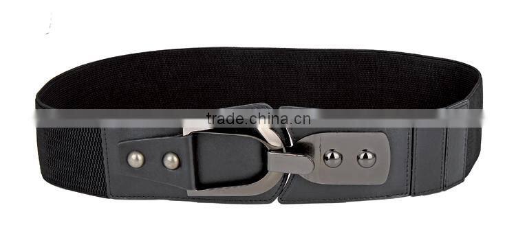 New PU dress elastic belt for women SWF-W15062906