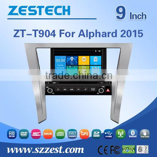 2015 Car dvd gps player for Toyota Alphard 2015 Car dvd gps player with Radio,Audio,Bluetooth,RDS,3G,wifi,V-10disc