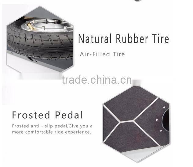 2016 Newesst Single Wheel Electric Skateboard With Bluetooth and Led