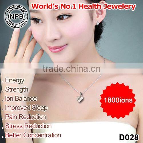 Noproblem D28 girl energy friendship charm crystal fashion pendant necklace